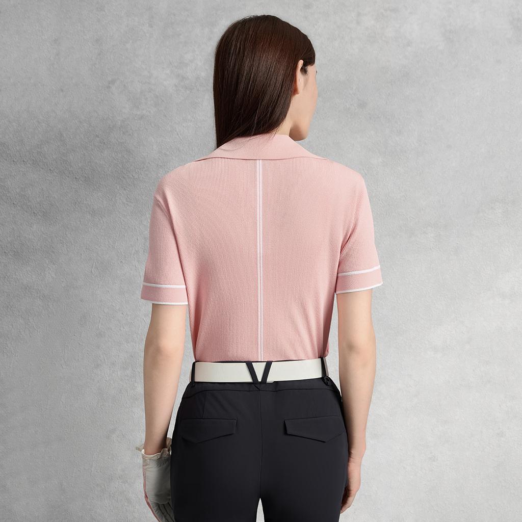 Fila Athletics Fashion Classic Comfortable Short Sleeve Knit Top Women Tops A11W535405F-LP