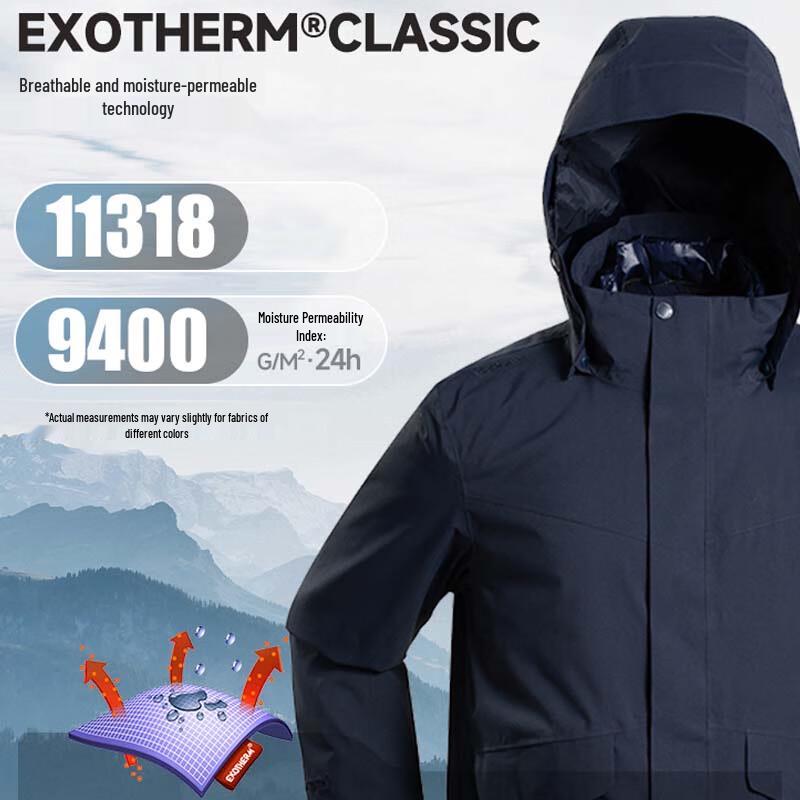 Northland Dongling II Men's 3-in-1 Waterproof Outdoor Jacket