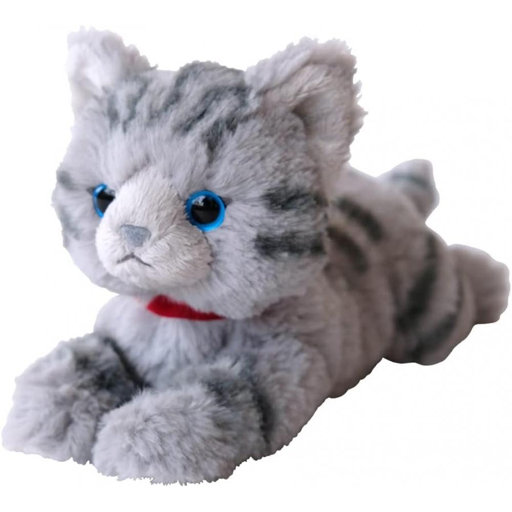 Sun Lemon Knee Cat Gy Ss 11 X 29 X 12 Cm Plush Animal Cute Cat Cat P 8012 Cat Gray Ss