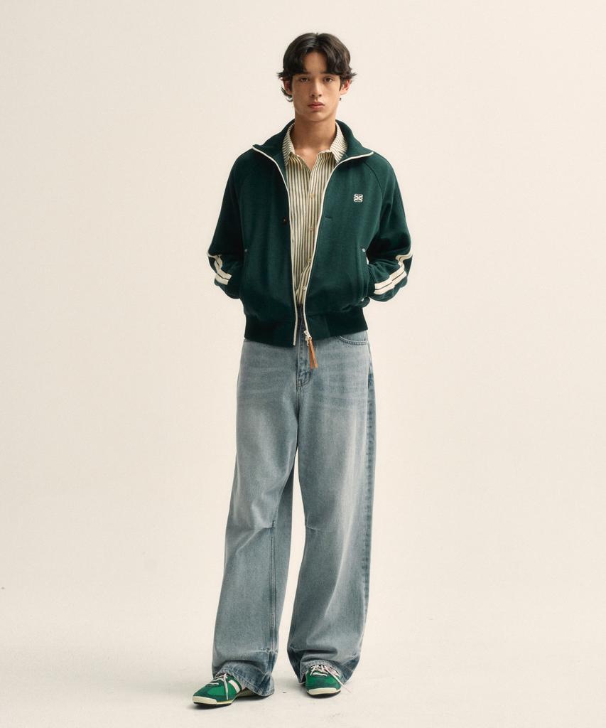Satur Lawton All Day Track Zip-Up Jacket Teal Green (Type B)