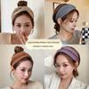 Style Wide Cross Headbands for Woman Solid Hairband Elastic Sports Yoga Headwear Girls Hair Band Hair Accessories