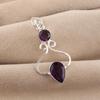 African Amethyst Gemstone 925 Stamped Silver Handmade Jewelry Pretty Pendant 1.60" For Anniversary Gift PP-13-10