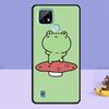 Mint Green Funny Frog Case For Realme C61 C75 C67 C55 C53 C51 C35 C21Y C25S GT 7 Pro 6 6T 10 11 12 13 14 Pro Plus