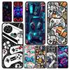 Spielcontroller Grafik Handyhülle Cover für Google Pixel 10 9 8 7 6 9A 8A 7A 6A Pro Stoßfest Weiches TPU 9 Pro XL Hülle Capas