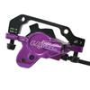JUIN TECH DB1 MTB Hydraulic Disc Brake JT2268 E-bike Dual-Piston Set(F+R) w/160mm Rotor, Purple,