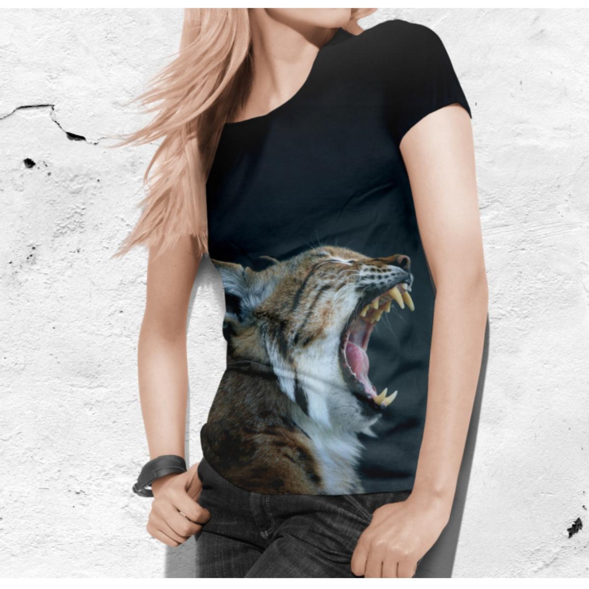 Женская футболка с милыми мультяшными животными — фото 18