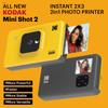 KODAK Instant Camera Printer C210 Yellow, 10MP, Bluetooth Connectivity, C210YE [Official Japanese Product]