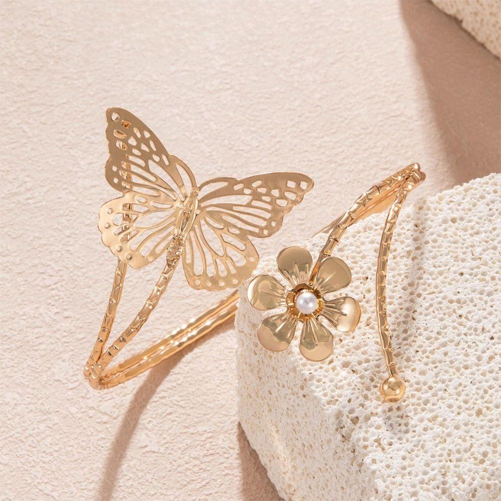 Jewelry Accessories Butterfly Arm Chain Adjustable Bracelet New Tassel Arm Chain Women