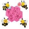 Bee Shaped Baking Moulds Dessert Molds Cake Mold for Biscuit Chocolate Fondant
