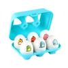 Multicolor Dinosaur Eggs Sensory Development Toy For Kids Interactive Discovery Play Set With 6 Vibrant Nesting Eggs And Baby Dinosaurs