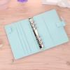 New Vintage Refillable Notebook File Folder Notepad Cover Leather Ring Binder Office Supplies