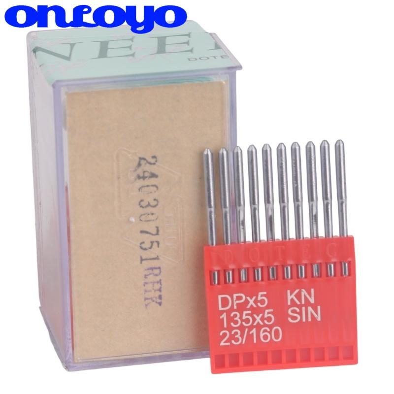 10PCS DPx5 KN DOTEC Sewing Needles Universal for Industrial Lockstitch / Pattern / Bartack Machines and More Sewing Machine Part 10-70 KN