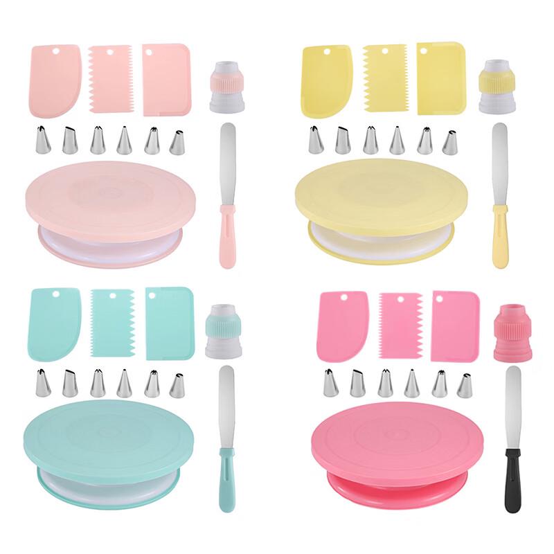 Kuchen Dekorier Drehteller Backwerkzeug Set