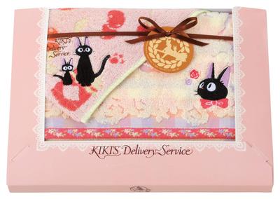 Marushin Towel Gift Greeting Moving Ghibli Delivery Service Jiji Sweet Preserve 1105040200 1 Hand Face Towel Kiki's JJ-5920 Towel/1