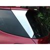 Car Styling Rear Tail Spoiler Side Triangle Molding Window Bezel Trim For Chevrolet Equinox Third GE 2017 2018