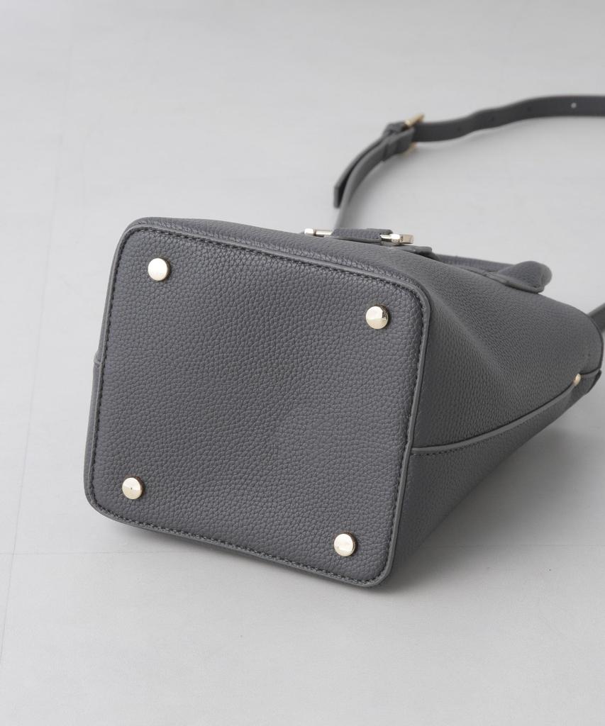 Nano Universe Buckle Mini Bag, Women's, F 037, Ivory, 669-4232305