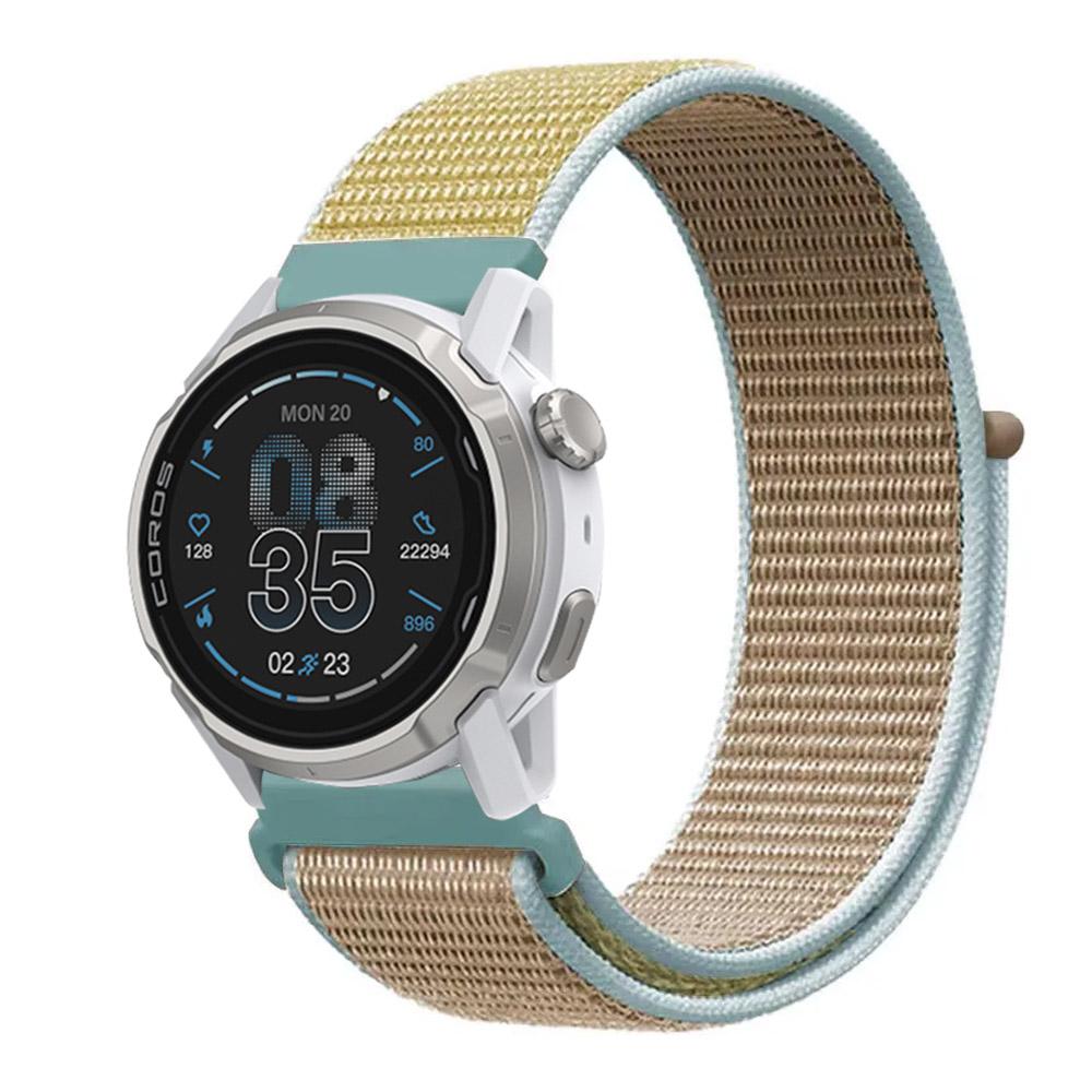 20mm 22mm Nylon Loop Strap for COROS APEX 4 42mm/PACE Pro/CMF Watch 3 Pro Smartwatch Breathable Band for Suunto Vertical/Race 2