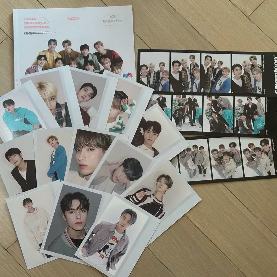 

Seventeen Журнал «Поздравления на сезон 2022», Polaroid, Four Cut