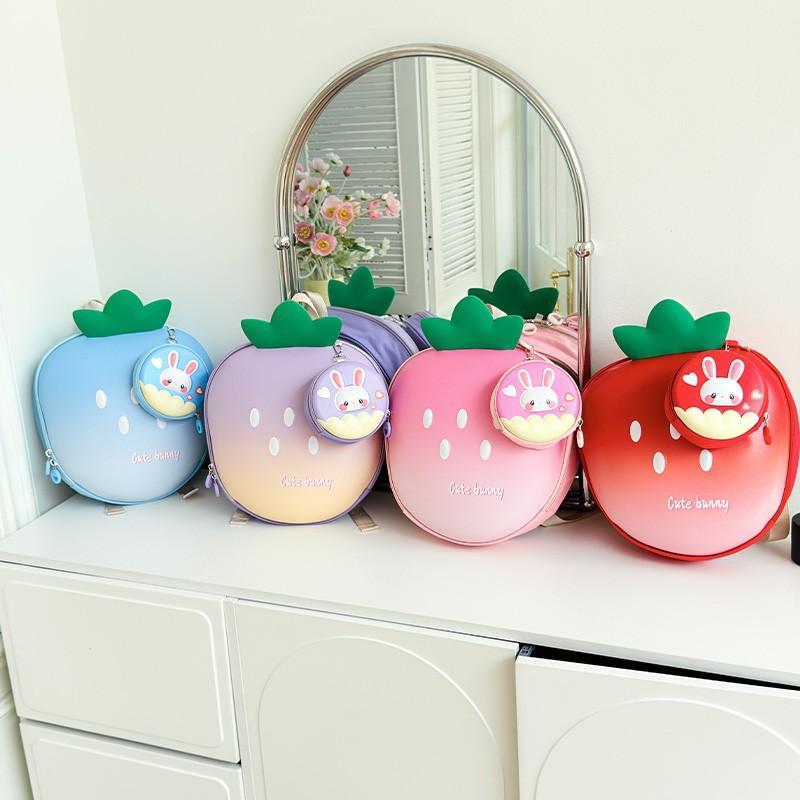 New children's leisure backpack EVA eggshell kindergarten schoolbag casual fashion cute boys and girls backpack