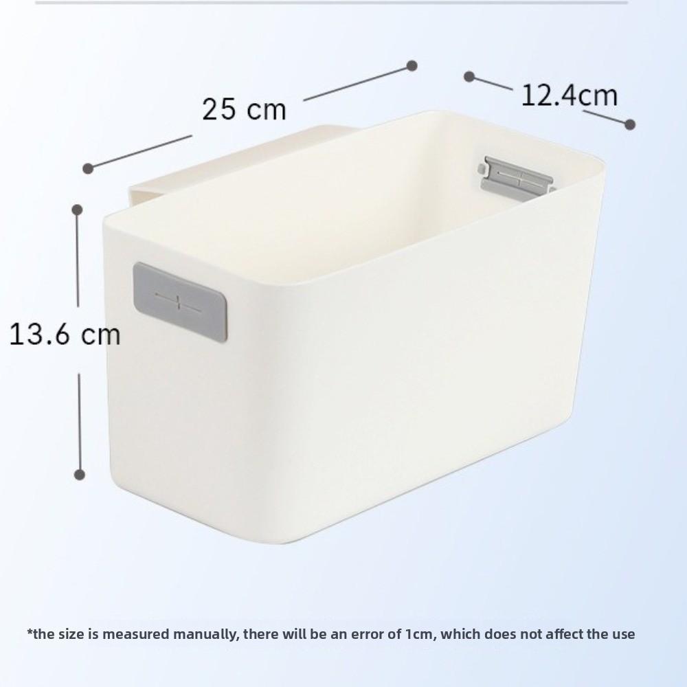 Hengende Organiser Oppbevaringsboks Plast Søppelbøtte Ny Hengende Oppbevaringskurv Husholdningsartikler