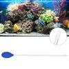 Alimentatore Coralli Acrilico Cambia Acqua Ventosa Pulizia Feci Acquari Tubo Strumento di Alimentazione Corallo Blu