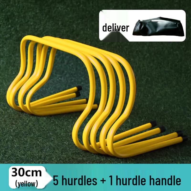 Jundingying Adjustable Folding Sports Training Hurdles Set
