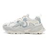 Li Ning Synthetic Leather, TPU Abrasion Resistant Cushioning Low top Casual Shoes Women's Ivory Cloud Blue AGCV474-4