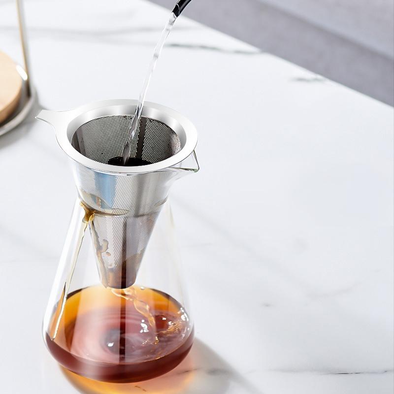 Kávovar Ice Drop Skleněný Ručně vyráběný Extrakční Hrnec Průhledný Kávovar Kapkového typu Sada Kávových Spotřebičů