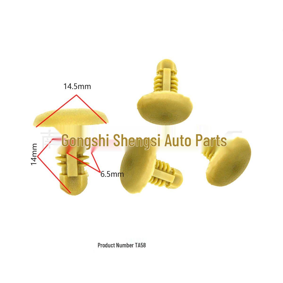 

Toyota Ford Focus Mondeo Car Headliner Clip - Trim & Decoration Accessory 10000