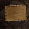 HAI SPORTING GEAR 80s 90s Old patchwork Mouton jacket M Isseimi Sunburn Men's Used