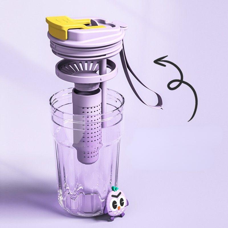 Ceașă de vară cu paie ceașcă de separare ceai ceașcă de cafea ceașcă portabilă de vară