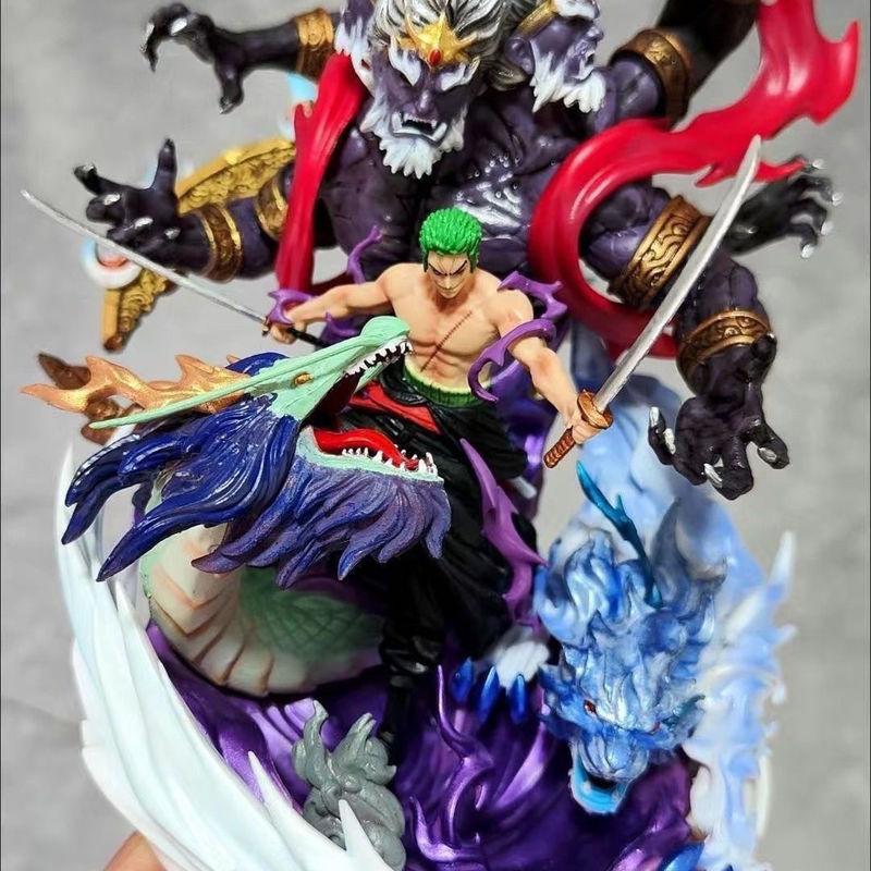 Roronoa Zoro Hell Form Action Figurine Pvc Material Exquisite Details Collectible Model For Fans Anime Figure Statue