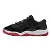 Air Jordan 11 Retro Low PS Bred 2025 Kids Sneakers Black White Varsity-Red FV5116-006