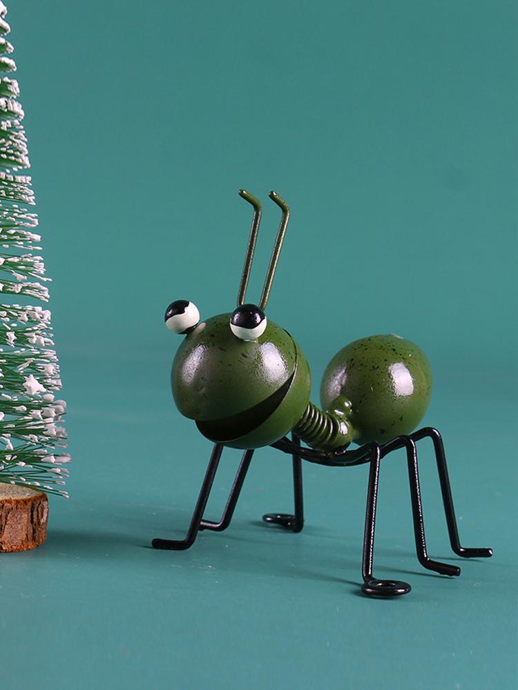 Iron Ant Garden Decoration, Outdoor Lawn Decoration Ornament, Ant Art Sculpture Decoration, Wall Hanging Decoration