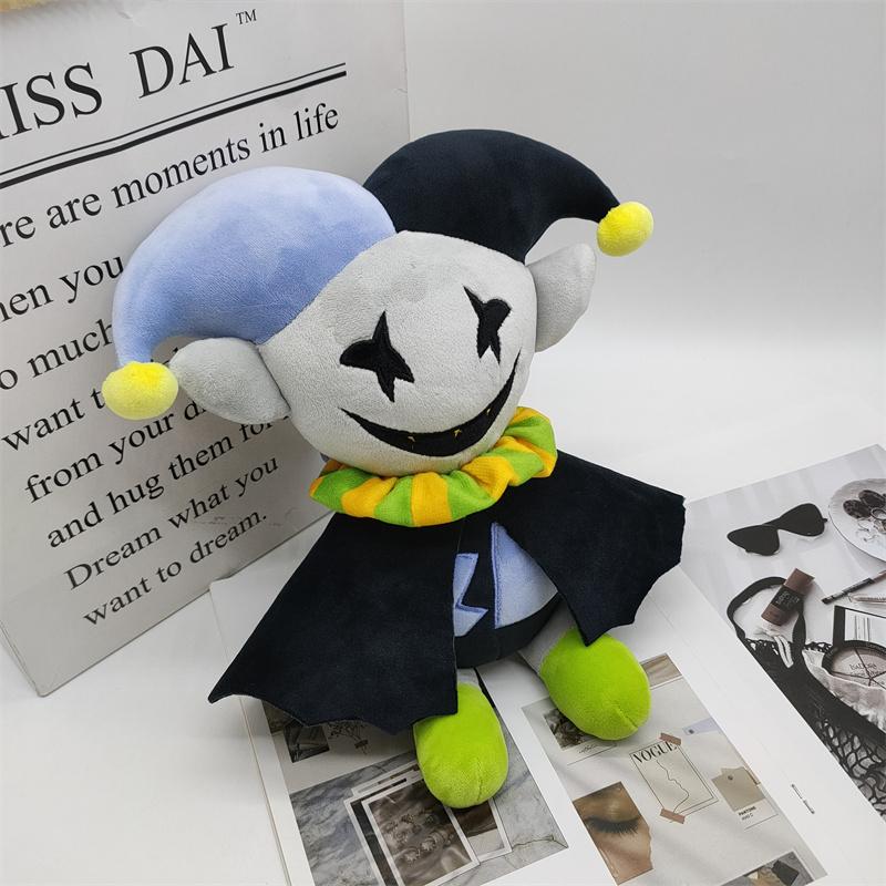 Jevil Deltarune Plush Toy Cartoon Ralsei Lancer Plushie Dolls Animals Stuffed Dolls Figure Decoration Pillow Christmas Gifts