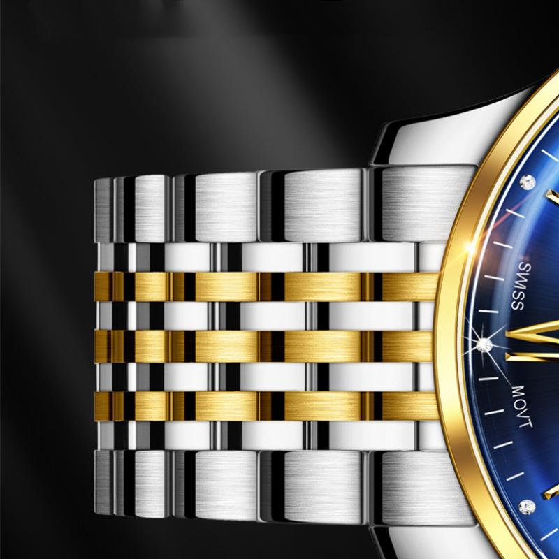 OUPINKE New Business and Leisure Men's Watch Business Casual Dual-use Waterproof Mechanical High-end Watch