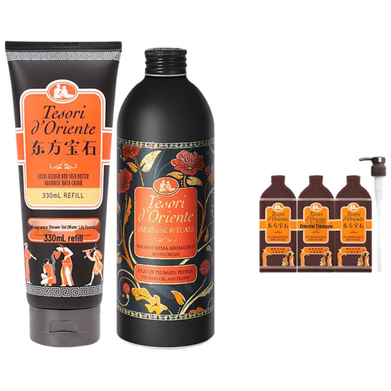 Tesori D'oriente Camellia Peony Scent Shower Milk 860ml