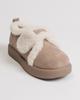 Velcro Boots Allsy 85912 36 Mink Suede Wool