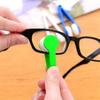 Practical Portable Glasses Cleaning Rub Eyeglass Sunglasses Spectacles Microfiber Cleaner Brushes Wiping Tools Mini