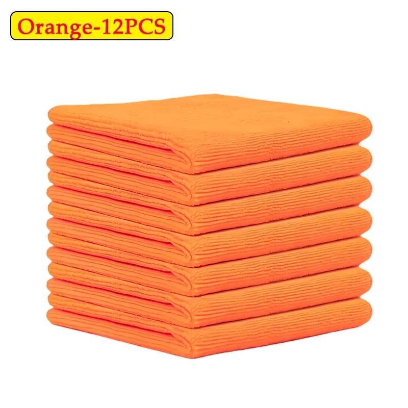 Microfiber Towels Car Wash Drying Polishing Cloth Household Cleaning Kit Detailing Streak Free Lintless Home Cleaning
