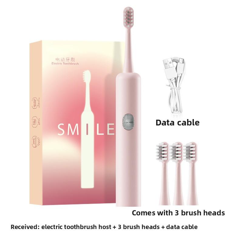 

Новая электрическая зубная щетка с мягкой щетиной, электрическая зубная щетка для пар, звуковая электрическая зубная щетка для взрослых