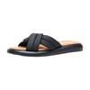 Premium Sandals Women's Summer Wear 2025 New Soft-soled Flat-soled Hour Slippers Comfortable and Versatile Platform Beach Shoes