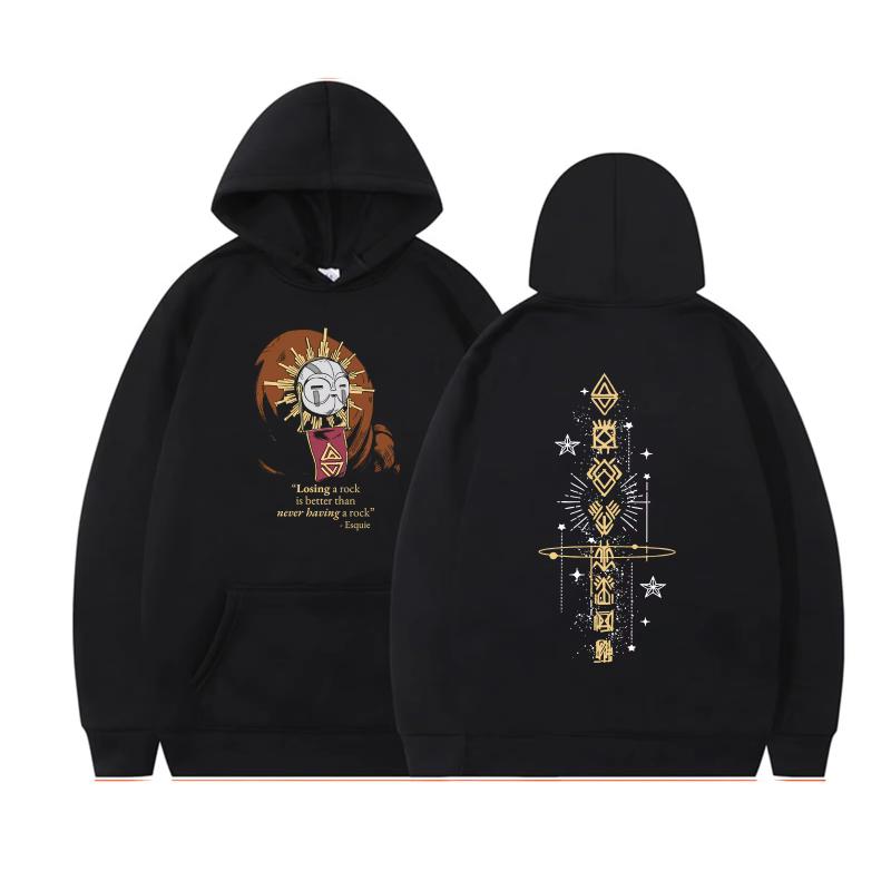 Moletom com Capuz Esquie Clair Obscur Expedition Moletom Gráfico Expedition Moletons Estéticos Vintage Inspirados em Jogos Divertidos