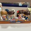 Original Detective Conan Anime Figure Conan Edogawa Action Figure Q Version Collectible Model Doll Toys Desktop Decoration Gifts