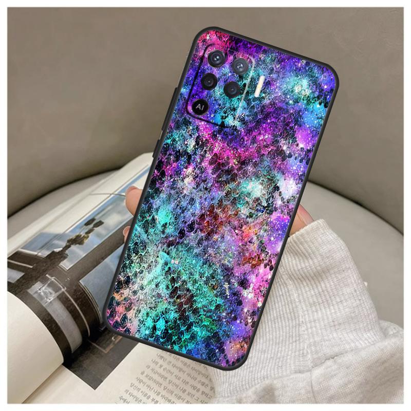 Ormskinnsfodral För Oppo A74 A94 A54 A18 A38 A58 A78 A98 A80 A60 A40 A96 A76 A16 A15 A17 A57 A77 A5 Pro