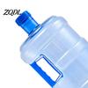 Easy Grip Water Jug Reusable with Handle, Clear PET Refillable Camping Dispenser Bottle, Portable Storage Container for Home Office And Emergency