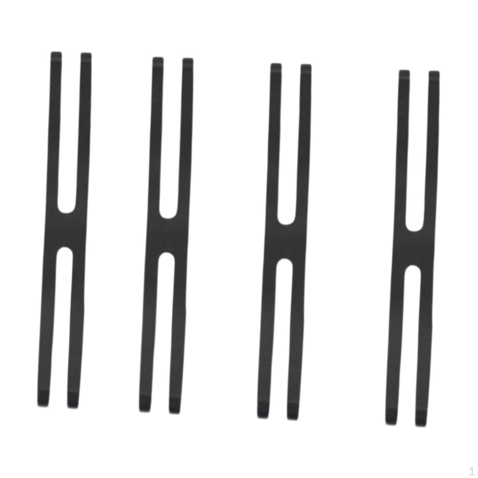 

4 шт. силиконовые резиновые ленты для упаковки мисок, легкая упаковка тарелок в форме H чёрный