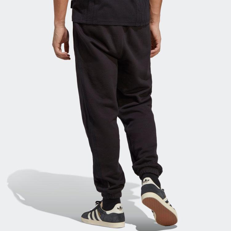 Adidas Originals Trefoil Blue Version Series Solid Color Jogger Pants Men Bottoms Black IA2447