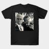 Men Black Print T-shirt Uncle Baby Billy And Danny Mcbride Vintage No-Cut Transfer Paper Print Cotton Tshirt