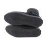 Great CHANEL boots black Mouton Women 38 G26557 Used